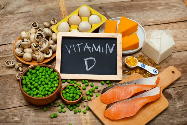 Vitamin D3 (Cholecalciferol) (1,667 IU) — 41.7 mcg (208.5% DV)